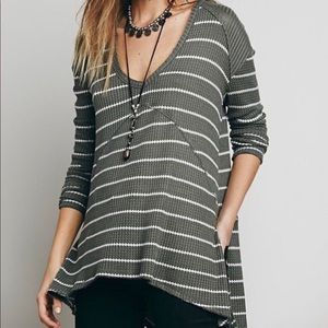 Free People Sunset Park Thermal Tunic